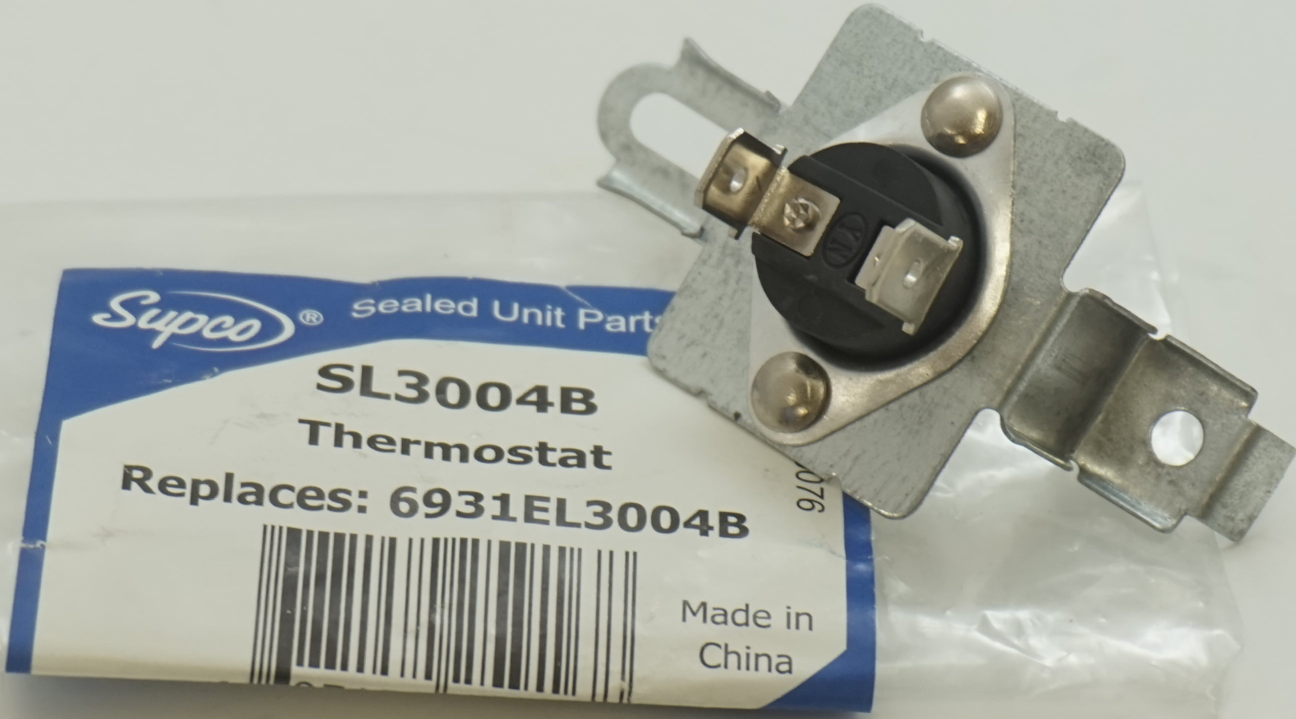 Supco Burner Tube Hi Limit Thermostat for LG Dryer, 6931EL3004B