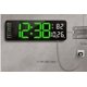 thumbnail image 3 of Reloj digital, pantalla de hora y temperatura, reloj de diseño moderno con regulador automático de brillo para adaptación de día a noche, temporizador y función de cuenta regresiva para una, 3 of 5