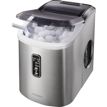 Insignia Nsimp26ss7 26lb Portable Ice Maker Walmart Com