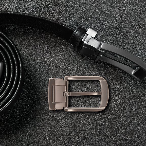 Men's Alloy Belt Buckle Replacement Metal Buckle for and Canvas Belts, Stylish and Easy to Install