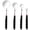Silver, variant on Storm and Screen Door Push Button Latch Set, Heavy Duty Zinc Alloy Handle, Fits 5/8" to 1-1/4" Thick. Hole Spacing, Black Finish