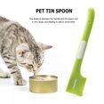 thumbnail image 4 of Cuchara Enlatada Cuchara enlatada Cuchara de distribución de alimentos de gran capacidad para suministros para gatos y perros (verde) Tmvgtek Libre de BPA, 4 of 6