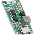 thumbnail image 3 of HUGFEGWE Power Boost Module 4S Lithium Battery Charger Module Type C DC 3-6V to 16.8V Battery Charging Board Green (2A Input 0.74A Charging) CJB91-110390, 3 of 9