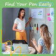 thumbnail image 4 of 30Pcs Adhesive Silicone Pen Holder for Desk, Pencil Holder, Marker Holder,Pen Set Teacher Supplies, 4 of 7
