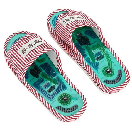 

1Pair Acupressure Slipper Comfortable Healthy Massage Shoes Soft Slipper for Women Men Female