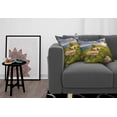 thumbnail image 3 of Ambesonne Mountain Throw Pillow Cover 2 Pack, 3 Behind Boulders, 24", Green Yellow Blue, 3 of 7