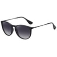 thumbnail image 1 of Gafas de sol WOWSUN vintage redondas polarizadas para mujer gris, 1 of 7