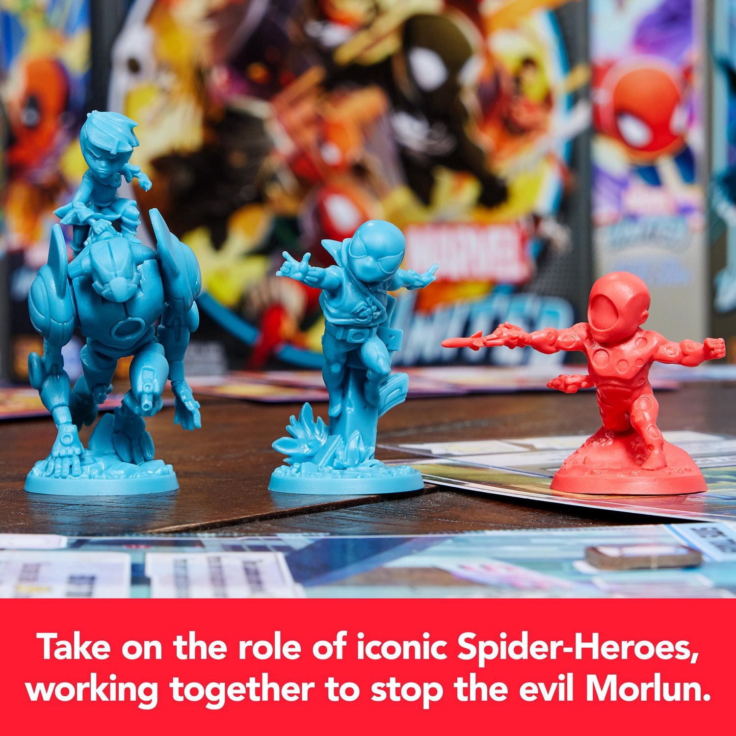 Marvel United Spider-Geddon, Jeu de stratégie par CMON et Spin Master Games | Jeu Spiderman pour adultes | Jeu Spiderman pour adultes et enfants à partir de 14 ans