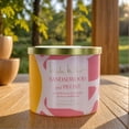 thumbnail image 2 of Nicole Miller Soy Wax Blend Candle - Sandalwood & Peony 14.5oz, 2 of 4