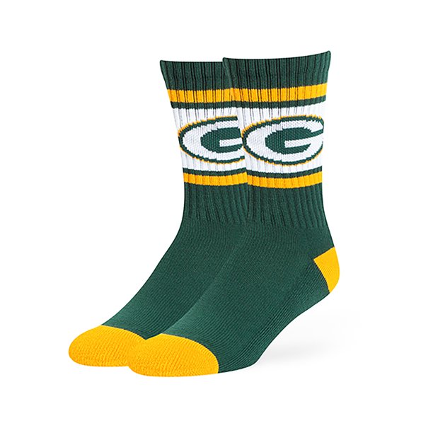 ’47 NFL Green Bay Packers Dawson Crew Crew Socks by Fan Favorite