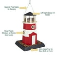 thumbnail image 5 of North States Village Collection Red & White Lighthouse Hopper Bird Feeder, 8 lb. Capacity, 5 of 11