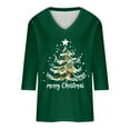 thumbnail image 4 of Christmas Sweaters for Women Trendy Oversized Sweatshirts Oversized Sweatshirt Long Sleeve Fall Dresses 2025, 4 of 5