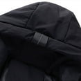 thumbnail image 3 of ATENAR Mens Winter Coats,Winter Jackets for Men,Cold Weather,Long Sleeve,Warm,Solid,Cotton,Black,M, 3 of 10