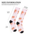 thumbnail image 2 of Compression Socks For Women And Men - Cute Cartoon Pig Orange Compression Socks Circulation For Workout, 2 of 2