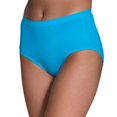 thumbnail image 2 of Fruit Of The Loom Womens Cotton Assorted Brief 6 Pack, 9, Assorted, 2 of 2
