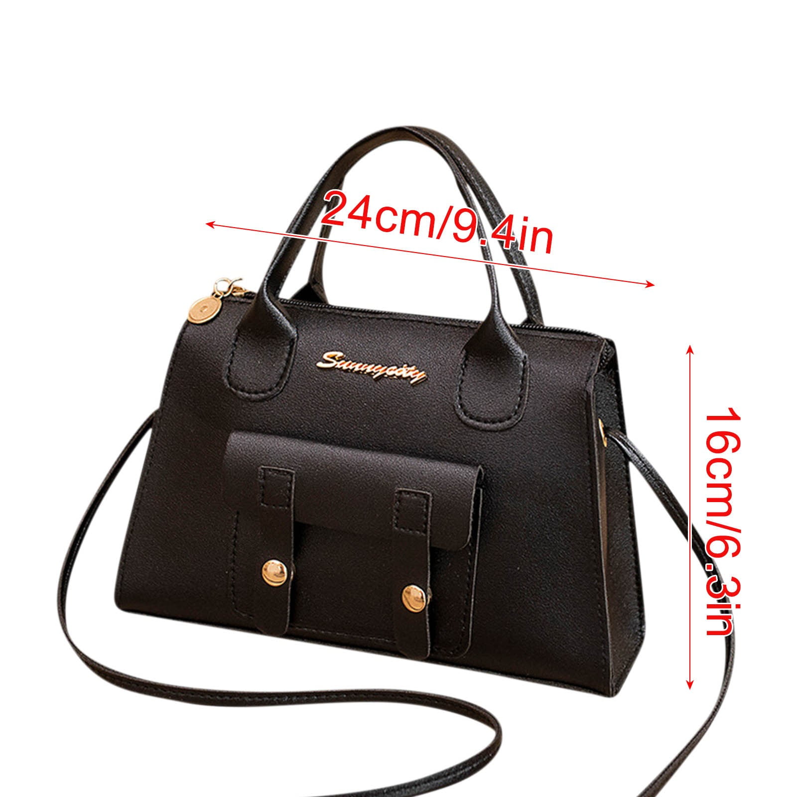 Ozmmyan Women's Shoulder Bag Fashion New Pattern Solid Handbag Shoulder Bag Dual Purpose High Capacity Zipper Bag Sales Today Cclearance