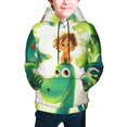 thumbnail image 2 of The Good Dinosaur Teen Boys Girls Hoodies 3D Printed Hooded Sweatshirts for Kids Long Sleeve Casual Unisex Pullovers with Pockets, 2 of 8