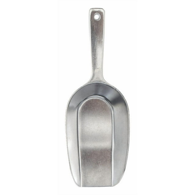 Cuchara medidora Harold Import de aluminio plateado de 12,7 cm