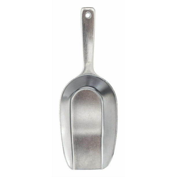 Cuchara medidora Harold Import de aluminio plateado de 12,7 cm