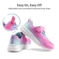 thumbnail image 4 of DREAM PAIRS Kids' Lightweight Athletic Sneakers Breathable Mesh Running Shoes with Hook-and-Loop Strap Comfortable Non-Slip Walking Shoes for Boys & Girls, 4 of 4