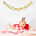 thumbnail image 2 of 1 Set Welcome Home Banner Letter Hanging Banner for Anniversary Celebration Party Decoration, 2 of 6