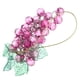 thumbnail image 1 of GOOHOCHY Adorno decorativo de uva con cuentas acrílicas, simulación de decoración de racimo de uvas con cuentas, 1 of 8