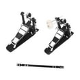 thumbnail image 2 of 2 piezas Doble Pedal Drum Tambor Reemplazo de patada Portable Estabilizadores de piso de aluminio profesional para regalo de bateristas profesionales, 2 of 8