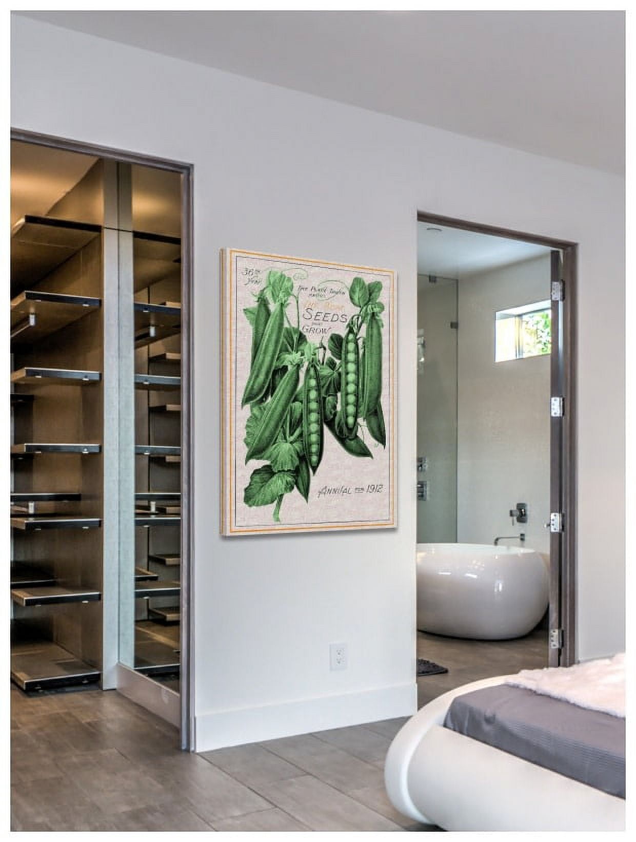Marmont Hill "Peas" Painting Print on Canvas