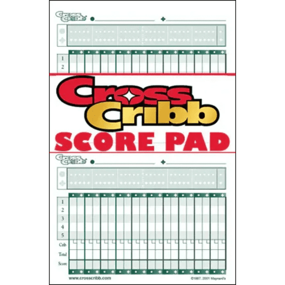 Outset Media - CrossCribb: Score Pads
