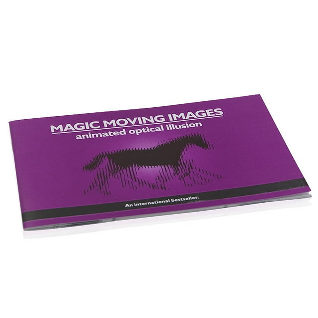 Libro animado mágico 3D - Libro de películas de ilusión óptica