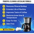 thumbnail image 3 of Coffee Machine Cleaner & Descaler Tablets - 24 Count | Deep Clean & Descale for Keurig, Nespresso, Ninja, , Cuisinart & More | Extend Machine Life & Enhance Coffee Flavor, 3 of 4