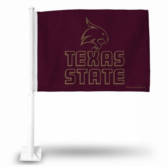 RicoIndustries FG261201 Texas State Car Flag