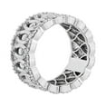 thumbnail image 2 of 1.00 Carat Brilliant Round Cut Natural Diamond Elegant Eternity Band for her Solid 18K White Gold Size 9.5, 2 of 7