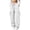 White women's cargo pants a1, variant on BRELIL Women's Cargo Pants Drawstring Loose Long Pants Casual Streetwear Lounge Activewear Travel Solid Baggy Trousers, Wine S