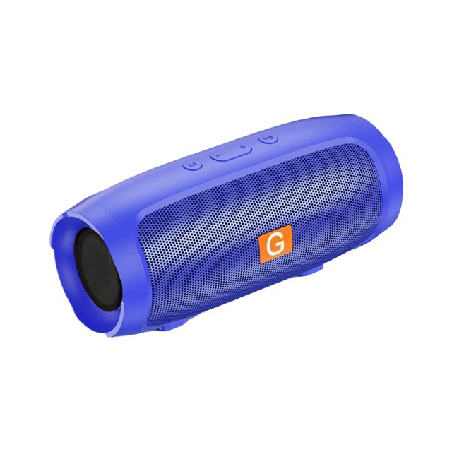 Transemion Module Subwoofer 500W Excellent Sound Bluetooth Playback Connected Devices Multiple Inputs blue