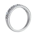 thumbnail image 3 of 0.30 Ct Round Cut Natural Diamond Stylish Eternity Band for Anniversary Solid 950 Platinum Size 4, 3 of 8