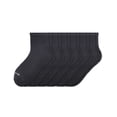 thumbnail image 4 of No nonsense Women's Cushioned Quarter Top 6 Pair Pack, Black, One Size, 4 of 4