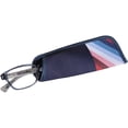 thumbnail image 4 of EV1 Nola Crystal Blue +2.00 Reading Glasses with Case, 4 of 9