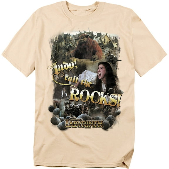 Labyrinth T-Shirt Call The Rocks Unisex Graphic Tee For Men & Women