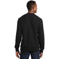 thumbnail image 2 of Sport-Tek F280 Mens Super Heavyweight Crewneck Sweatshirt, Black - 2XL, 2 of 6