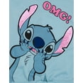 thumbnail image 3 of Disney Lilo & Stitch Little Girls Pullover FleeceHoodie and Leggings Outfit Set Blue 4, 3 of 5