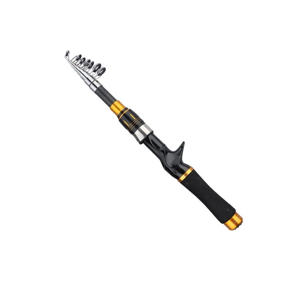 Mosiee Telescopic Rod Collapsible Pole Lightweight Design Multi-Layer Carbon Cloth Pikestaff 1.6
