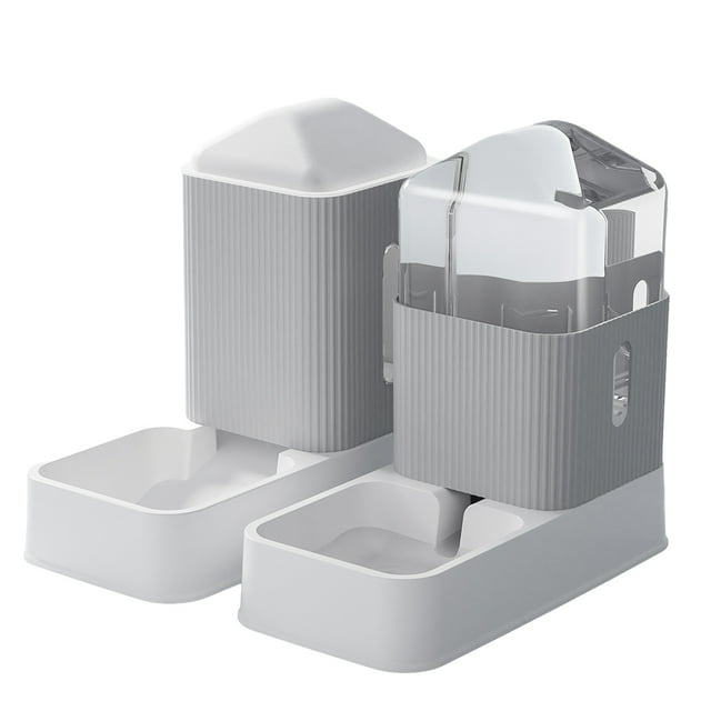 fastboy Waterproof Coating Cat Automatic Feeder - Convenient And Stylish Suitable Gray