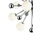 thumbnail image 2 of CWI Lighting Element 11 Light Contemporary Metal Chandelier in Nickel, 2 of 7