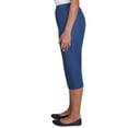 thumbnail image 5 of Alfred Dunner Womens Petite Relaxed Fit Denim Capri, 5 of 5