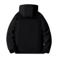thumbnail image 5 of Mens Jacket Windbreaker Shell Jackets Hooded Zip Up Lightweight Coat for Outdoor Hiking with Pockets (3XL, Black), 5 of 8