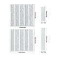thumbnail image 5 of WINDLAND DIY Rectangle Bookmark- Mold Necklace Silicone Jewelry Craft Mold Resin Mould, 5 of 10