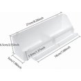 thumbnail image 3 of 2pcs Bird Feeder Cage Indoor Outdoor Bird Feeder Waterer Bird Cage Plastic Bird Feeder Parrot Food Water Bowl Compatible With Parrot Pigeons White, 3 of 3