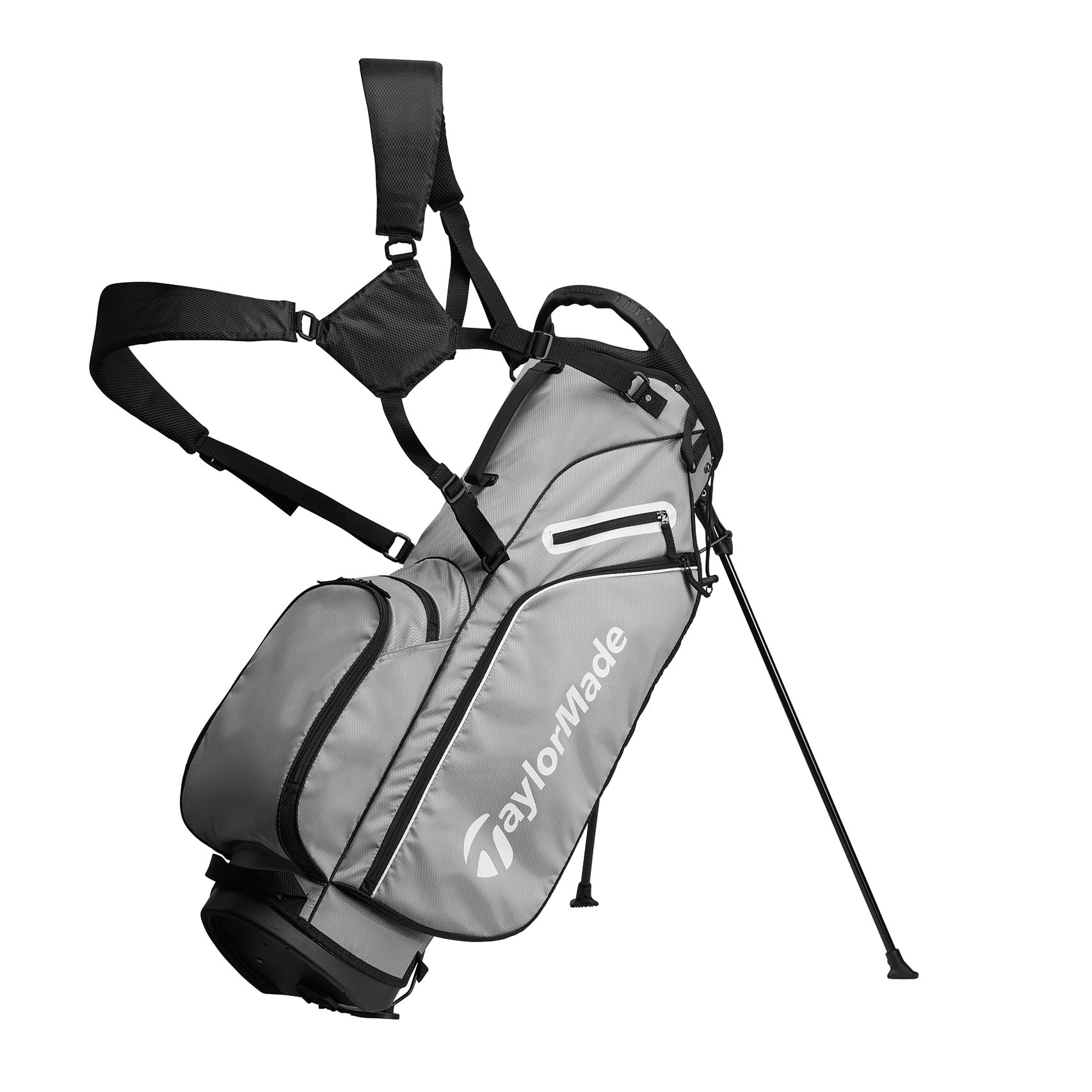 TaylorMade FlexTech Lite Golf Stand Bag (Black) - Walmart.com