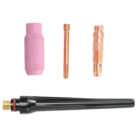 

Feiruifan 4Pcs/Set WP-17/18/26 TIG Welding Torch Accessories Compact Easy to Install Practical TIG Welding Torch Nozzle Kit for Argon Arc Welding Machine